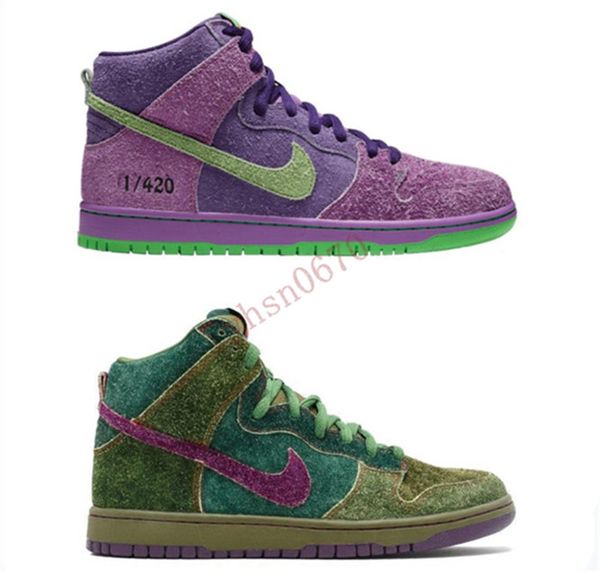 

2020 nike skunk sb dunk sb высоких премий с.б. гад 420 de la о.г. марочные повседневной обуви мужских женщин дизайнер, Black