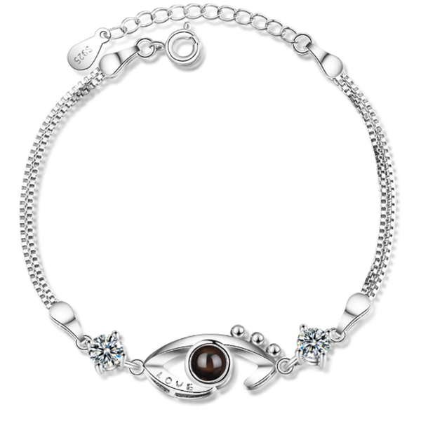 creative personality micro-carving design sweet romantic projection demon eye memory 925 sterling silver bracelets jo023, Black
creative personality micro-carving design sweet romantic projection demon eye memory 925 sterling silver bracelets jo023, Black