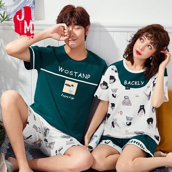 summer short pyjamas cotton couple pajamas set women loungewear lover pyjama femme men's sleepwear casual home clothing 3xl, Black;red
summer short pyjamas cotton couple pajamas set women loungewear lover pyjama femme men's sleepwear casual home clothing 3xl, Black;red