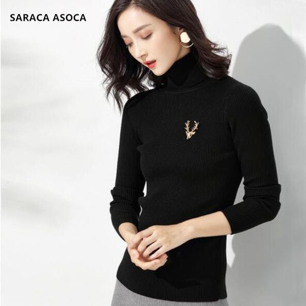 autumn winter office lady turtleneck slim knitting pullovers sweater women simple knitted overcoat sweater girl, White;black
autumn winter office lady turtleneck slim knitting pullovers sweater women simple knitted overcoat sweater girl, White;black
