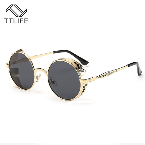 ttlife gothic steampunk round sunglasses men women alloy eyeglasses circle shape brand glasses mirror uv400 yjhh0258, White;black
ttlife gothic steampunk round sunglasses men women alloy eyeglasses circle shape brand glasses mirror uv400 yjhh0258, White;black