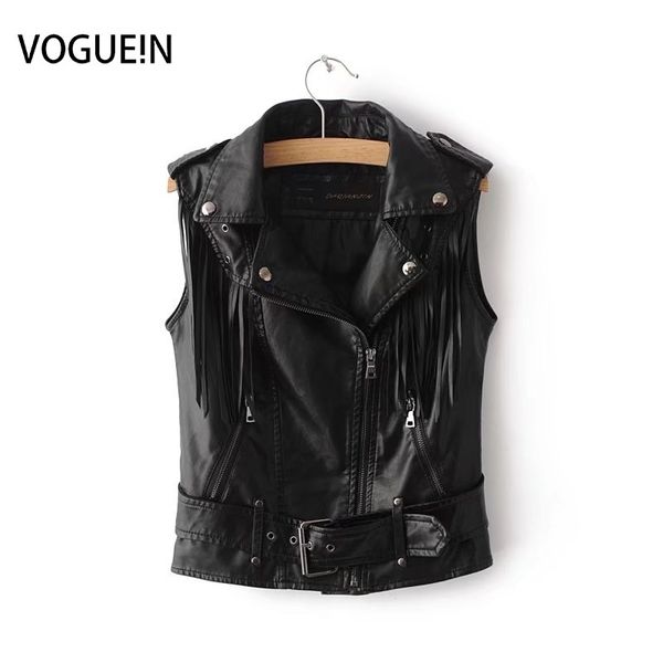 voguein new womens faux leather black motorcycle tassels jacket sleeveless vests coat wholesale
voguein new womens faux leather black motorcycle tassels jacket sleeveless vests coat wholesale