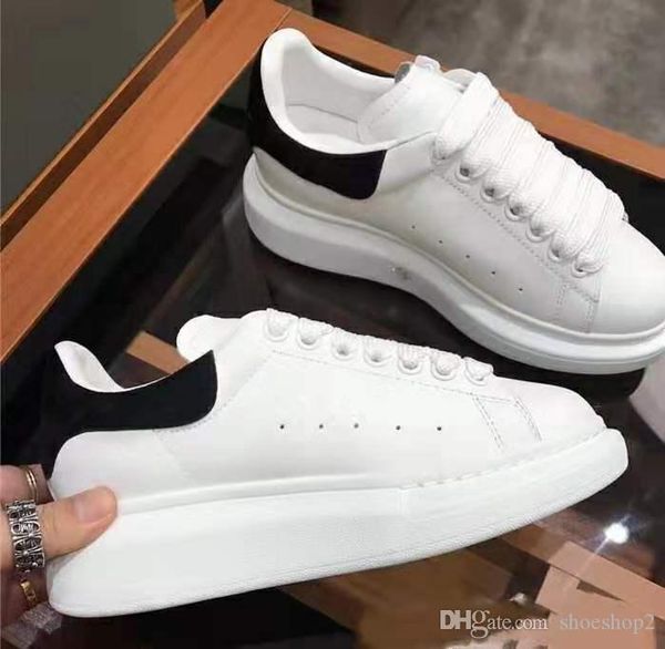 2020 luxury mens women fashion white leather platform shoes designer shoes genuine leather sneaker flat casual shoes size 35-46, Black
2020 luxury mens women fashion white leather platform shoes designer shoes genuine leather sneaker flat casual shoes size 35-46, Black