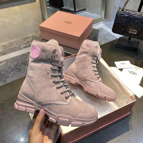 australian luxury snow boots women's fur integrated thickened plus velvet mid boots women's thick bottom cotton shoes size 35-40, Black
australian luxury snow boots women's fur integrated thickened plus velvet mid boots women's thick bottom cotton shoes size 35-40, Black