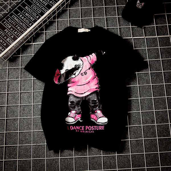 2019 лето смешно футболка мужчины harajuku panda print повседневная с коротким рукавом унисекс топ тис мягкая мужская одежда boyfriend gift7, White;black
2019 лето смешно футболка мужчины harajuku panda print повседневная с коротким рукавом унисекс топ тис мягкая мужская одежда boyfriend gift7, White;black