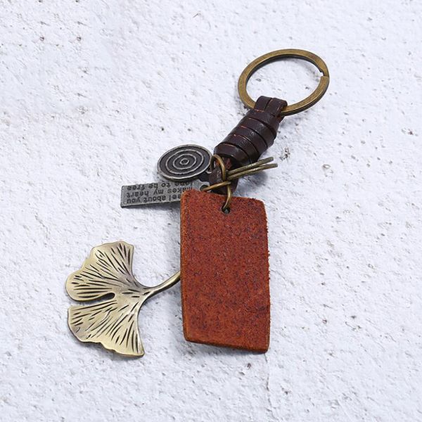 alloy leaf creative keychain handmade retro woven keychain personalized fashion keychains new bag key ring accessories pendant, Silver
alloy leaf creative keychain handmade retro woven keychain personalized fashion keychains new bag key ring accessories pendant, Silver