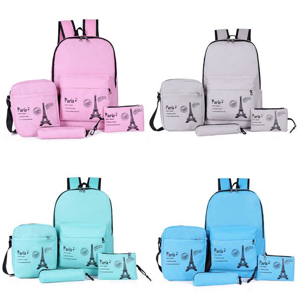 4pcs/set sports bag for women students nylon school backpack+crossbody bag+clutch bag+pen bag gift outdoor climbing bags &4a13
4pcs/set sports bag for women students nylon school backpack+crossbody bag+clutch bag+pen bag gift outdoor climbing bags &4a13