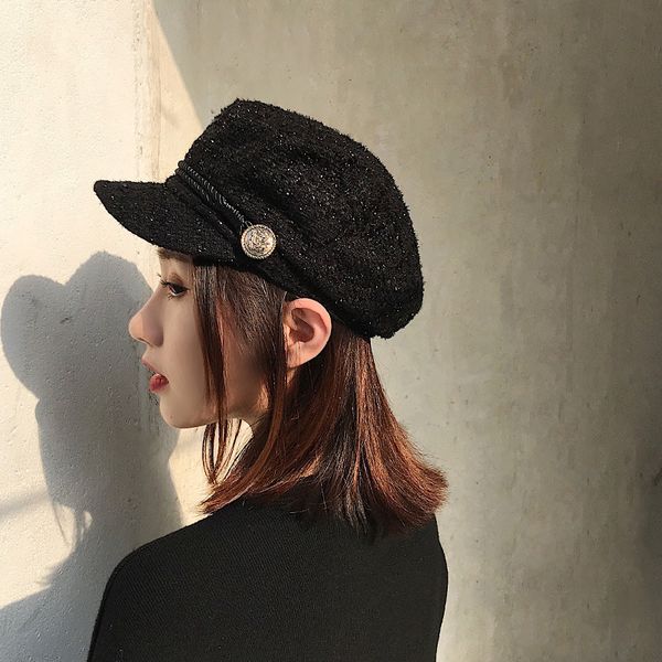 autumn and winter tide of new duck tongue cap, bright silk navy cap women's slim british octagonal berets women winter hats, Blue;gray
autumn and winter tide of new duck tongue cap, bright silk navy cap women's slim british octagonal berets women winter hats, Blue;gray
