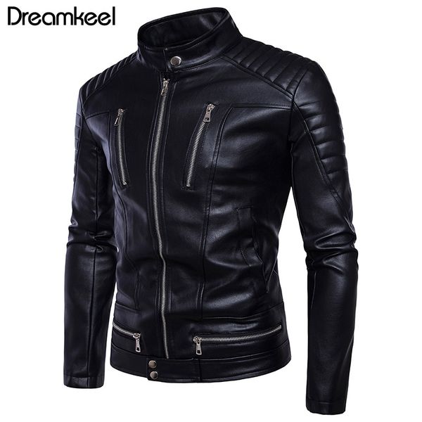 2019 motorcycle jackets for men autumn winter long sleeve punk men jackets fashion zipper stand male coats y, Black
2019 motorcycle jackets for men autumn winter long sleeve punk men jackets fashion zipper stand male coats y, Black