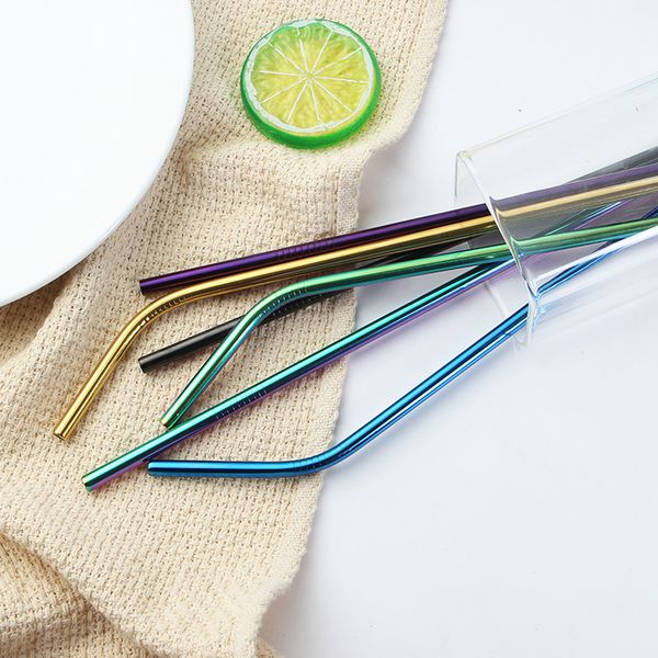 stainless steel straw bent & straight reusable drinking straws colorful metal straw for party wedding bar drinking tools kitchen accessories
stainless steel straw bent & straight reusable drinking straws colorful metal straw for party wedding bar drinking tools kitchen accessories