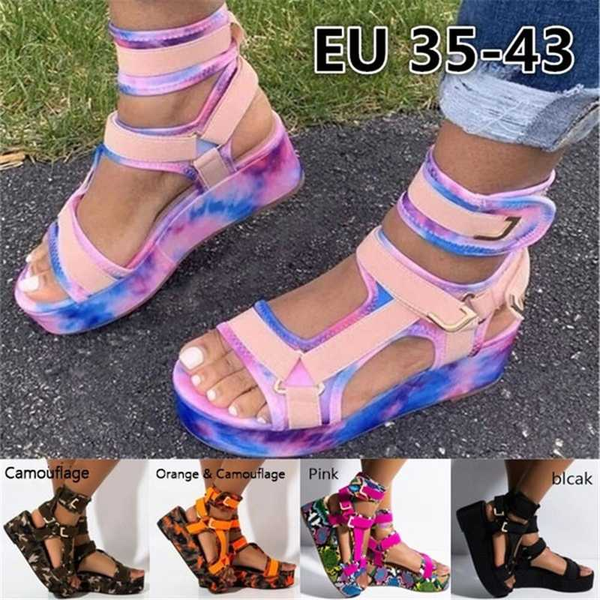 platform summer women comfortable slippers female vintage sandals slip on wedges shoes buckle strap ladies slides beach shoes, Black
platform summer women comfortable slippers female vintage sandals slip on wedges shoes buckle strap ladies slides beach shoes, Black
