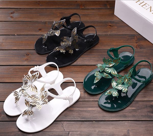 wholesales summer new crystal jelly sweet bow decorated flat herringbone pinch women's sandals, Black
wholesales summer new crystal jelly sweet bow decorated flat herringbone pinch women's sandals, Black
