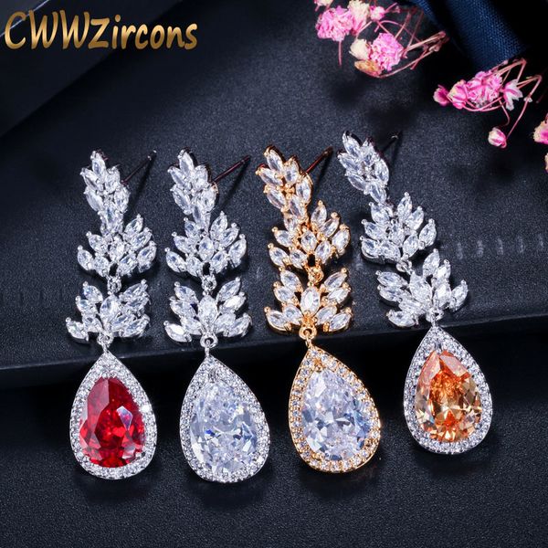 cwwzircons afrian nigerian yellow gold color bridesmaid wedding jewelry cubic zirconia luxury long drop brides earring cz384, Golden
cwwzircons afrian nigerian yellow gold color bridesmaid wedding jewelry cubic zirconia luxury long drop brides earring cz384, Golden