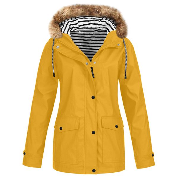 manteau femme winter coat women solid thickening fur collar outdoor plus size windproof coat abrigos mujer invierno 2019, Black
manteau femme winter coat women solid thickening fur collar outdoor plus size windproof coat abrigos mujer invierno 2019, Black