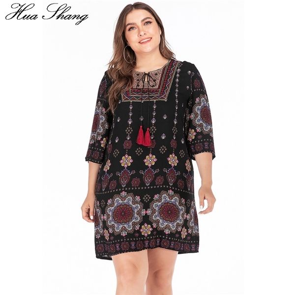 plus size summer dress 2019 women embroidery o neck floral print short mini dress casual loose ladies tunic beach dresses, Black;gray
plus size summer dress 2019 women embroidery o neck floral print short mini dress casual loose ladies tunic beach dresses, Black;gray