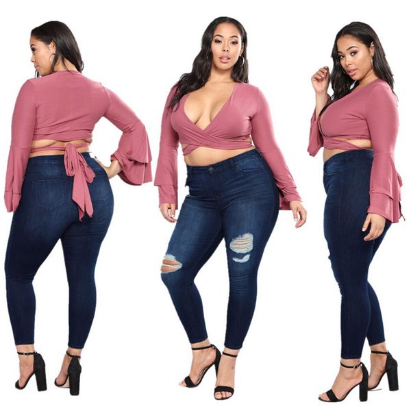 new fashion for women plus size jeans women ladies high waist slim skinny jeans stretch pencil denim pants summer ripped je #30, Blue
new fashion for women plus size jeans women ladies high waist slim skinny jeans stretch pencil denim pants summer ripped je #30, Blue