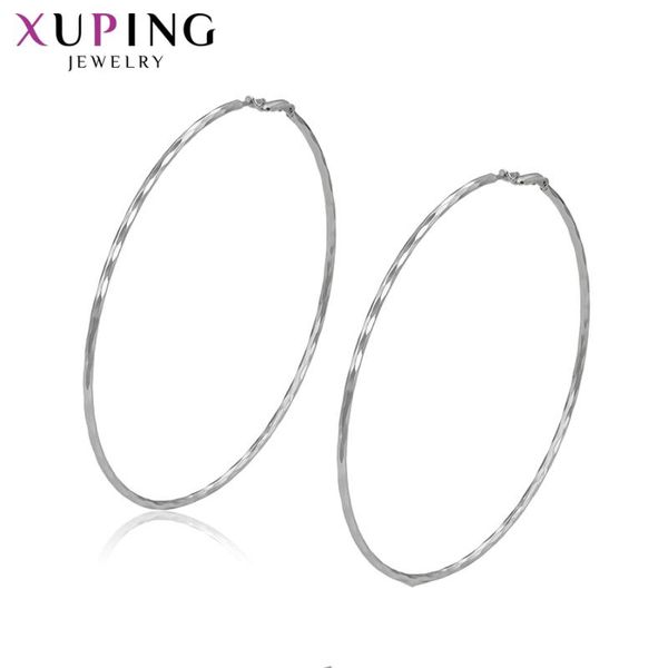 charm 11.11 deal xuping rhodium color plated hoops earrings for girls environmental copper classic jewelry christmas gift s126.2-97697, Golden
charm 11.11 deal xuping rhodium color plated hoops earrings for girls environmental copper classic jewelry christmas gift s126.2-97697, Golden