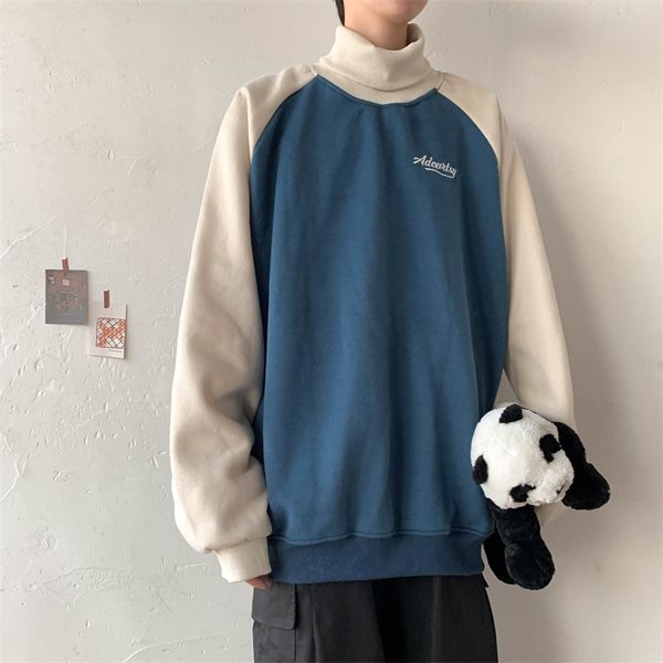 winter new plus velvet толстые толстовка мужчины теплый мода контраст высокий воротник толстовка man streetwear wild hip hop сыпучие hoodie, Black
winter new plus velvet толстые толстовка мужчины теплый мода контраст высокий воротник толстовка man streetwear wild hip hop сыпучие hoodie, Black