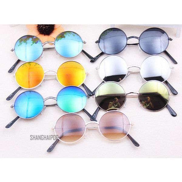 kids children round mirror sunglasses shades sunnies hippy penny vintage fashion 030-937, Blue
kids children round mirror sunglasses shades sunnies hippy penny vintage fashion 030-937, Blue