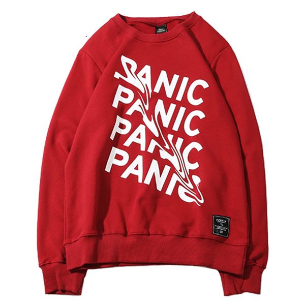 men plain sweatshirts streetwear panic letter print hip hop pullover sweatshirt hoodie cotton new 2020 autumn sweatshirt no hood, Black
men plain sweatshirts streetwear panic letter print hip hop pullover sweatshirt hoodie cotton new 2020 autumn sweatshirt no hood, Black