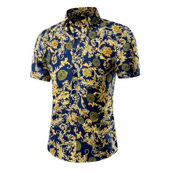 wholesale-shirt hc fashion mens short sleeve hawaiian shirt summer casual floral shirts for men plus size, White;black 
wholesale-shirt hc fashion mens short sleeve hawaiian shirt summer casual floral shirts for men plus size, White;black