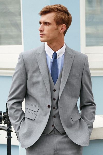 fashion light grey groom tuxedos peak lapel groomsmen mens wedding dress excellent man jacket blazer 3 piece suit(jacket+pants+vest+tie) 13, Black;gray
fashion light grey groom tuxedos peak lapel groomsmen mens wedding dress excellent man jacket blazer 3 piece suit(jacket+pants+vest+tie) 13, Black;gray