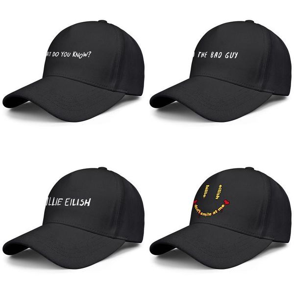 billie eilish don't smile at me logo mens and womens hip hop rebound hat styles hipster baseballcap the billie eilish experience i', Blue;gray
billie eilish don't smile at me logo mens and womens hip hop rebound hat styles hipster baseballcap the billie eilish experience i', Blue;gray