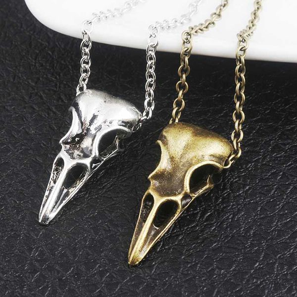 vintage silver bronze viking horror crow skull necklace pendant pumpkin ghost cosplay women men jewelry halloween accessory gift
vintage silver bronze viking horror crow skull necklace pendant pumpkin ghost cosplay women men jewelry halloween accessory gift