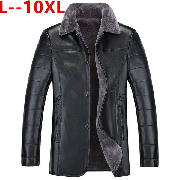 big size 10xl 8xl 6xl winter fur leather jacket mens plus size suede leather jackets men faux fur thick warm long suede jacket, Black
big size 10xl 8xl 6xl winter fur leather jacket mens plus size suede leather jackets men faux fur thick warm long suede jacket, Black