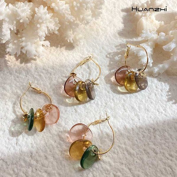 huanzhi 2020 new trendy colorful transparent resin hoop earrings geometric multi-layer round for women girls party jewelry, Golden;silver
huanzhi 2020 new trendy colorful transparent resin hoop earrings geometric multi-layer round for women girls party jewelry, Golden;silver