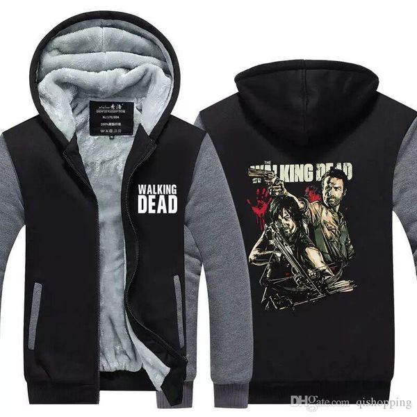 wholesale-the walking dead hoodie zombie daryl dixon brother hoodie thicken jacket sweatshirt winter fleece mens sweatshirts us size eu size, Blue;black
wholesale-the walking dead hoodie zombie daryl dixon brother hoodie thicken jacket sweatshirt winter fleece mens sweatshirts us size eu size, Blue;black