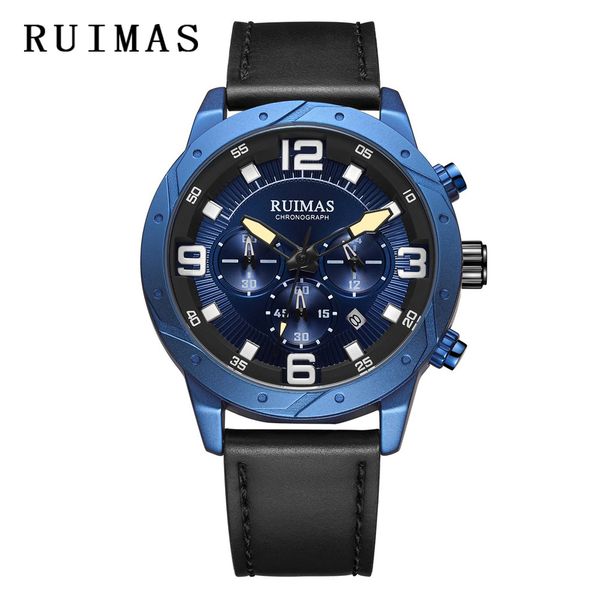 sports watch luminous men watches 2019 waterproof leather strap fashionblue quartz clock relogio masculino, Slivery;brown
sports watch luminous men watches 2019 waterproof leather strap fashionblue quartz clock relogio masculino, Slivery;brown