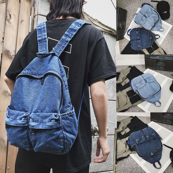 female denim retro vintage shoulder rotro backpack bag port wind harajuku student travel bag multi-function pockets rucksacks
female denim retro vintage shoulder rotro backpack bag port wind harajuku student travel bag multi-function pockets rucksacks