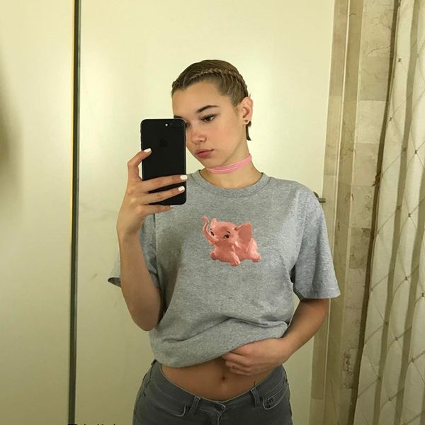 коробка 17ss логотип слон тройник тройник слон печати t рубашка свободные топы harajuku футболка мужчин женщин хлопок повседневная tee, White;black
коробка 17ss логотип слон тройник тройник слон печати t рубашка свободные топы harajuku футболка мужчин женщин хлопок повседневная tee, White;black