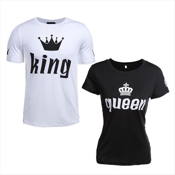 king queen crown printing clothes short-sleeved t-shirt for and wo couple king queen crown printing couple clothes short-sleeved t-shirt fo, White
king queen crown printing clothes short-sleeved t-shirt for and wo couple king queen crown printing couple clothes short-sleeved t-shirt fo, White