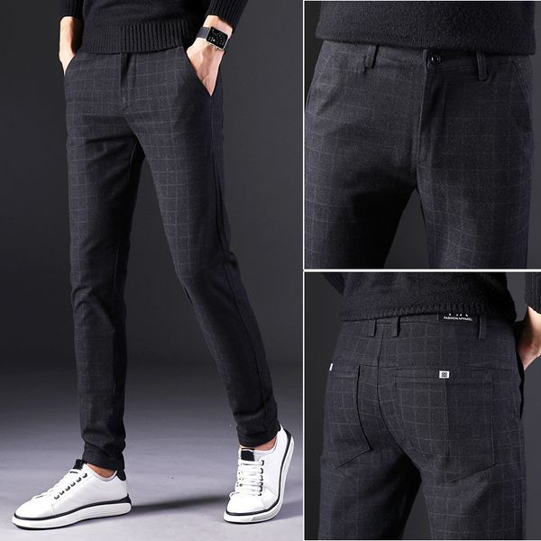 mrmt 2019 brand spring and summer men's trousers casual thin straight pants for male stretch small feet trouser, Black
mrmt 2019 brand spring and summer men's trousers casual thin straight pants for male stretch small feet trouser, Black