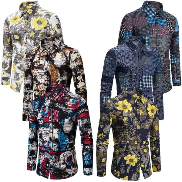 men shirt long sleeve 2020 floral male blouse casual shirts summer autumn hawaiian men clothes camisa masculina
men shirt long sleeve 2020 floral male blouse casual shirts summer autumn hawaiian men clothes camisa masculina