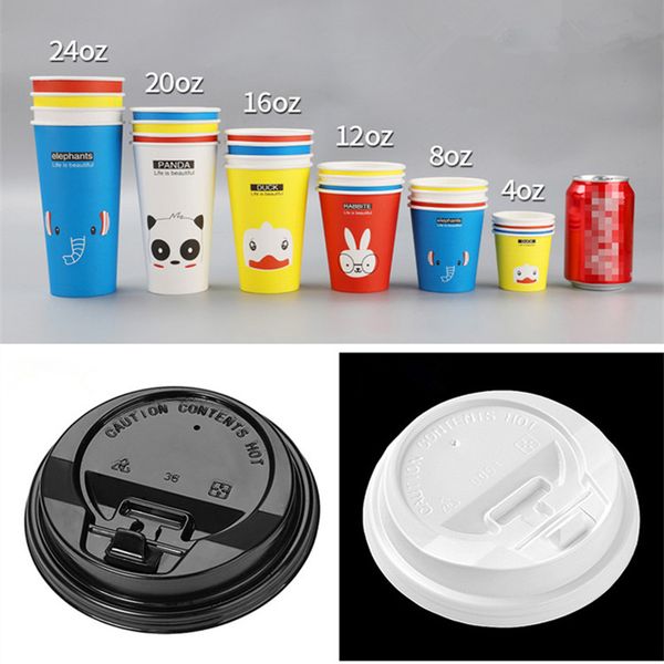 50pcs disposable thick paper cups cartoon animal pattern coffee drink cups color mixed milk tea packaging cups with lid
50pcs disposable thick paper cups cartoon animal pattern coffee drink cups color mixed milk tea packaging cups with lid