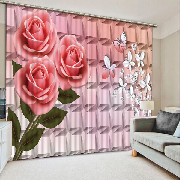 luxury 3d window curtain living room shower hookspink red flower curtains blackout tapestry custom size
luxury 3d window curtain living room shower hookspink red flower curtains blackout tapestry custom size