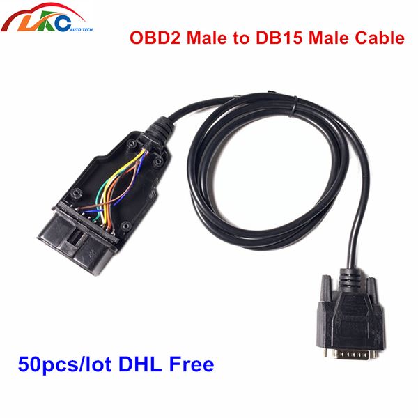 50pcs/lot dhl car cable 15 pin to 16 pin obd2 male to db15 male cable obdii extension auto diagnostic tool ship
50pcs/lot dhl car cable 15 pin to 16 pin obd2 male to db15 male cable obdii extension auto diagnostic tool ship