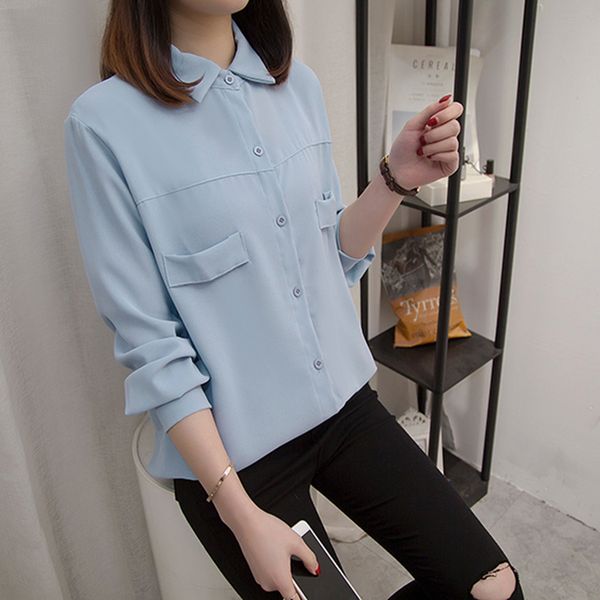 xl- 5xl 2019 new spring plus size office lady button solid turn-down collar full sleeve women blouses shirts k415, White
xl- 5xl 2019 new spring plus size office lady button solid turn-down collar full sleeve women blouses shirts k415, White