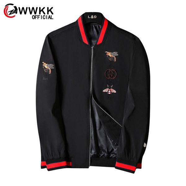 wwkk men embroidery new thicken jackets pilot bomber jacket male fashion solid color hip hop streetwear plus velvet hooded coats, Black;brown
wwkk men embroidery new thicken jackets pilot bomber jacket male fashion solid color hip hop streetwear plus velvet hooded coats, Black;brown