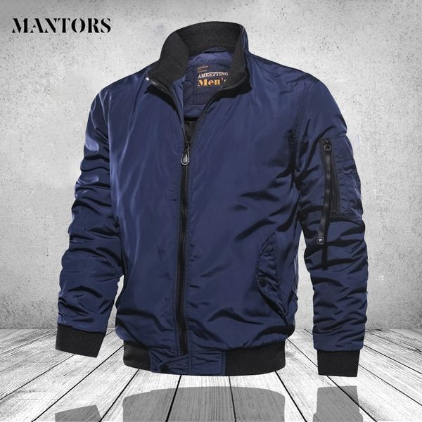 pilot men bomber jackets 2019 fashion zipper stand collar jackets male blue army casual streetwear coat men windproof overcoat, Black;brown
pilot men bomber jackets 2019 fashion zipper stand collar jackets male blue army casual streetwear coat men windproof overcoat, Black;brown