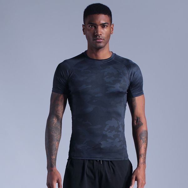 mens short sleeve running compression shirt quick dry tight fitness breathable round neck man training sport shirt, Black;blue
mens short sleeve running compression shirt quick dry tight fitness breathable round neck man training sport shirt, Black;blue
