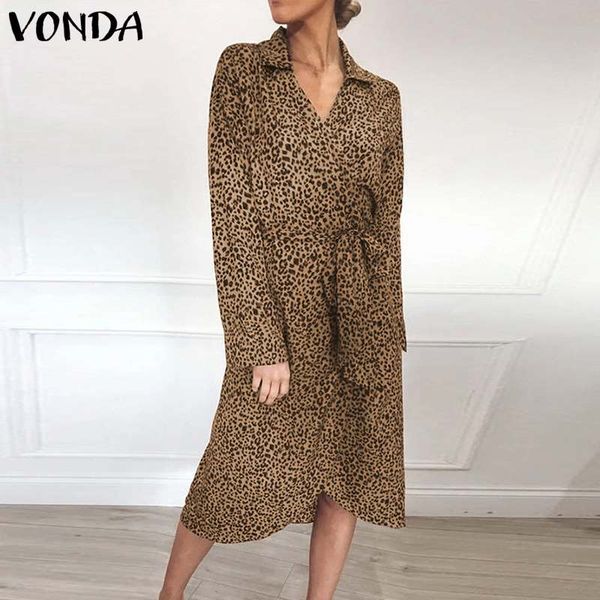 casual dresses vonda women plus size bohemian dress 2021 autumn v neck long sleeve leopard printed party robe femme vestidos 5xl, Black;gray
casual dresses vonda women plus size bohemian dress 2021 autumn v neck long sleeve leopard printed party robe femme vestidos 5xl, Black;gray