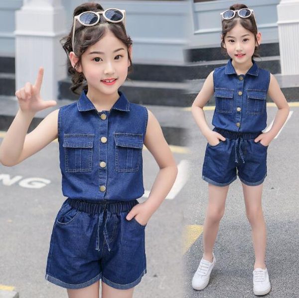 girls clothes set summer teens kids clothing children sports suit fashion denim girls sets casual outfits 4 6 7 8 9 10 12 years t200526, White
girls clothes set summer teens kids clothing children sports suit fashion denim girls sets casual outfits 4 6 7 8 9 10 12 years t200526, White