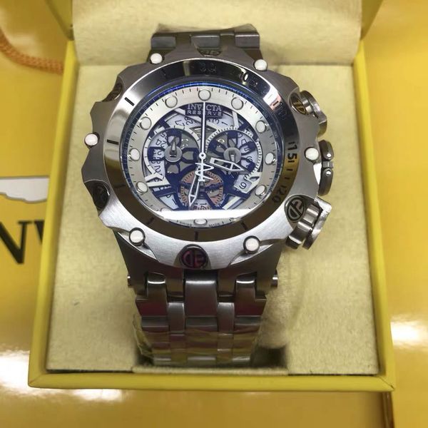 Luxury men watch 3a quality 52mm re erve multifunctional quartz watch hollow luminou dial water re i tant watch ilver
Luxury men watch 3a quality 52mm re erve multifunctional quartz watch hollow luminou dial water re i tant watch ilver