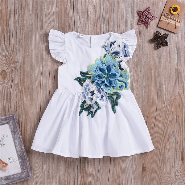 summer girl kids clothes flying sleeve embroidery round neck dresses white princess skirt with briefs kids designer clothes girls jy522, Red;yellow
summer girl kids clothes flying sleeve embroidery round neck dresses white princess skirt with briefs kids designer clothes girls jy522, Red;yellow