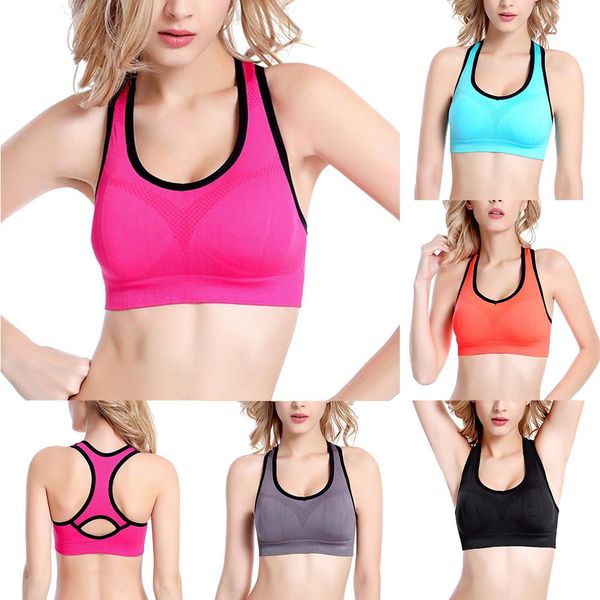 shockproof and no steel ring sport bra without a trace large size yoga jogging sleep sleep fitness underwear women tank vest, White;black
shockproof and no steel ring sport bra without a trace large size yoga jogging sleep sleep fitness underwear women tank vest, White;black