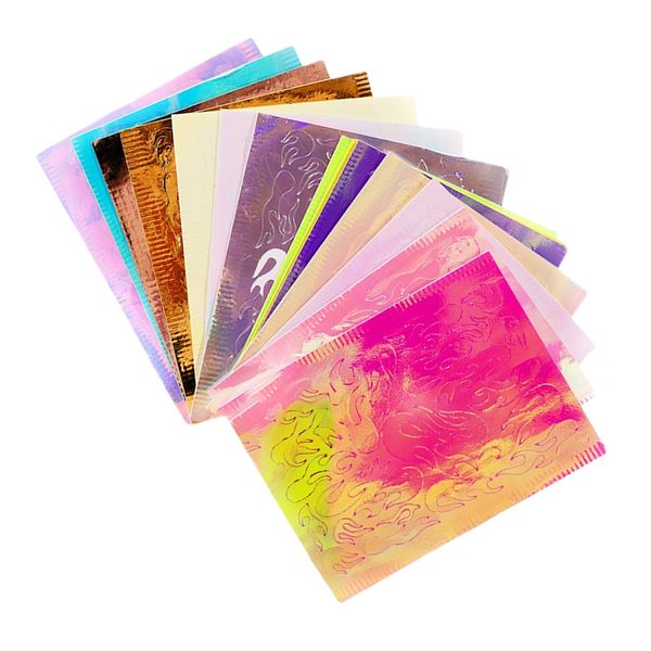 16sheets nail art tips sticker for nails decoration diy design